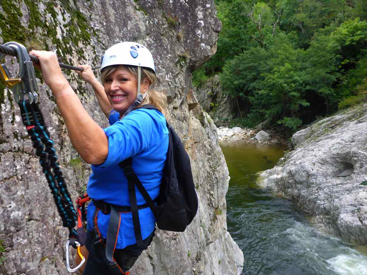 Via ferrata en Ardeche à 25mn d'Aubenas