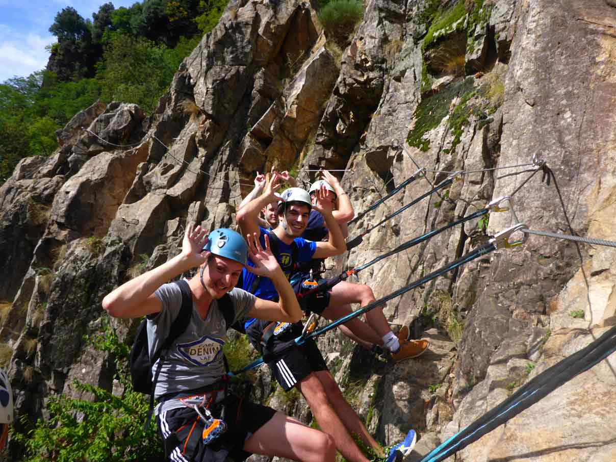Via ferrata en Ardeche à 25mn d'Aubenas