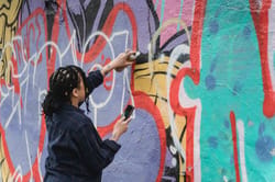 Atelier graffiti à Porto