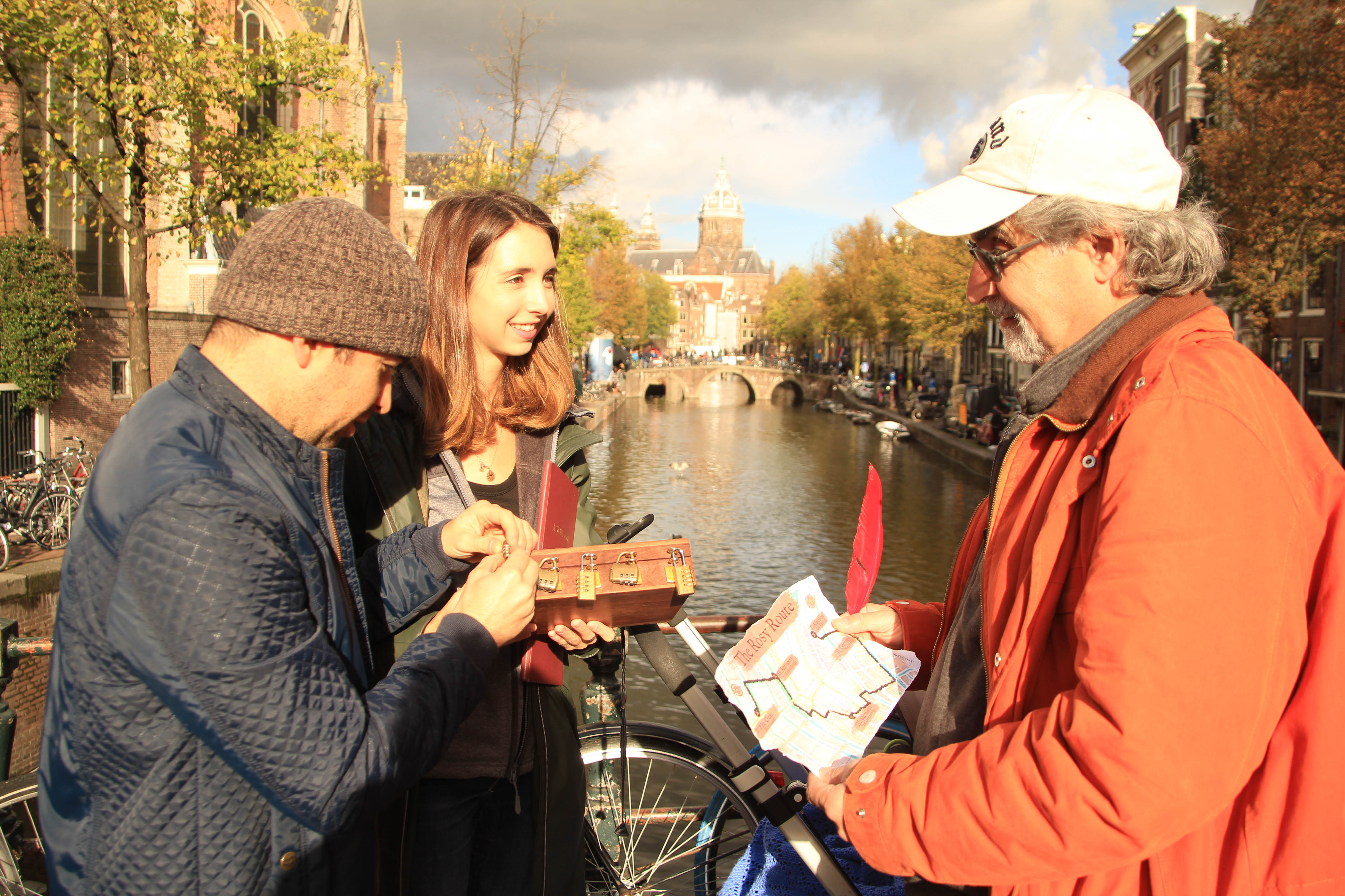 Chasse au trésor à Amsterdam