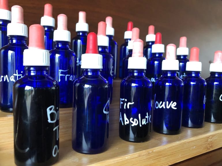 Atelier découverte et création de parfums naturels à La Gacilly