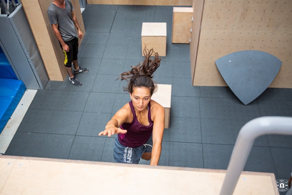 Parcours d'obstacles et activité ninja en intérieur à Pantin