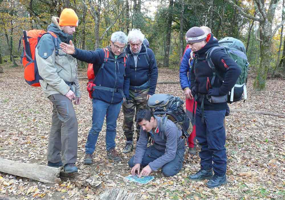 Atelier apprendre à s'orienter en forêt en Île de France