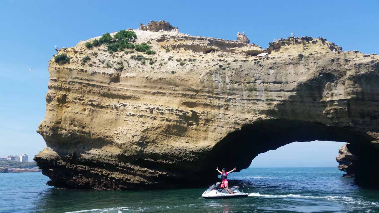 Randonnée jet ski à Anglet - Biarritz - St Jean de Luz