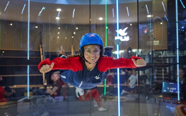 Simulateur de chute libre à Marseille - Soufflerie