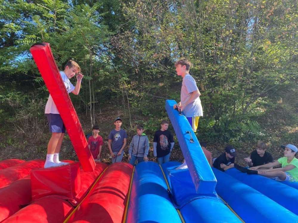 Accro-Ninja à Anse pour anniversaires enfants