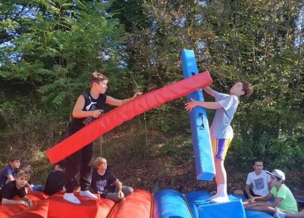 Accro-Ninja à Anse pour anniversaires enfants