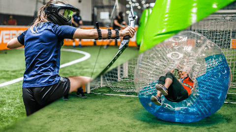 Archery tag à Isle sur la Sorgue - Jeu sportif avec arc et flèches
