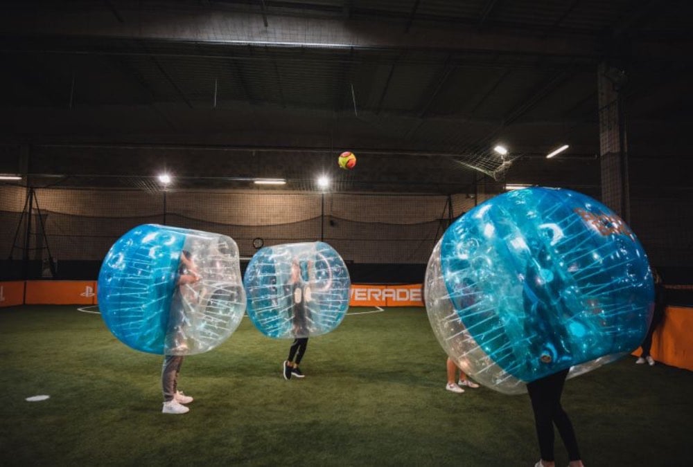 Olympiades Bubble foot et Archery Tag à Isle sur la Sorgue - Team Building