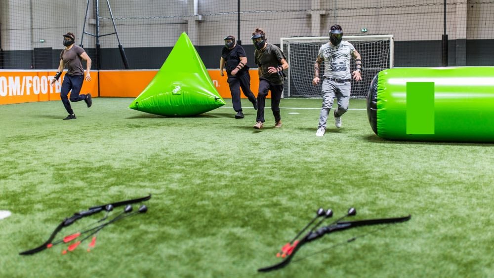 Olympiades Bubble foot et Archery Tag à Isle sur la Sorgue - Team Building