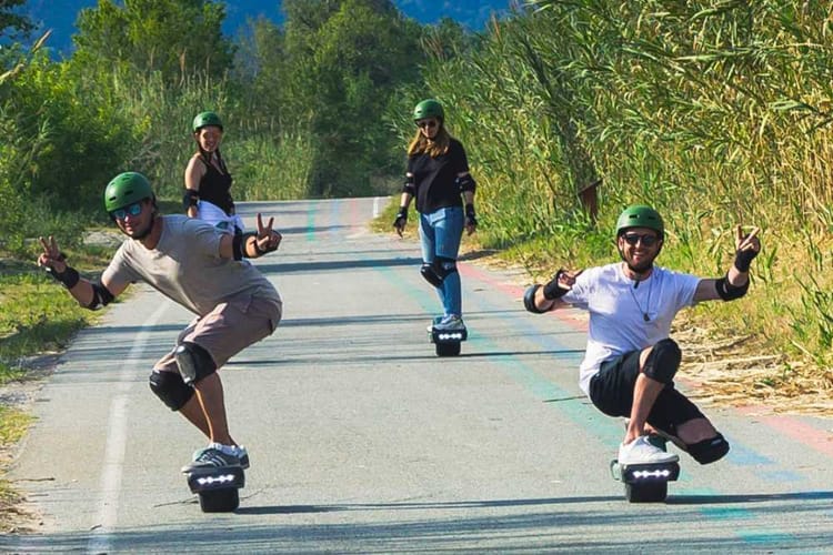 Balade en Onewheel tout terrain à Mouans-Sartoux