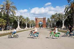 Visite en vélo électrique à Barcelone