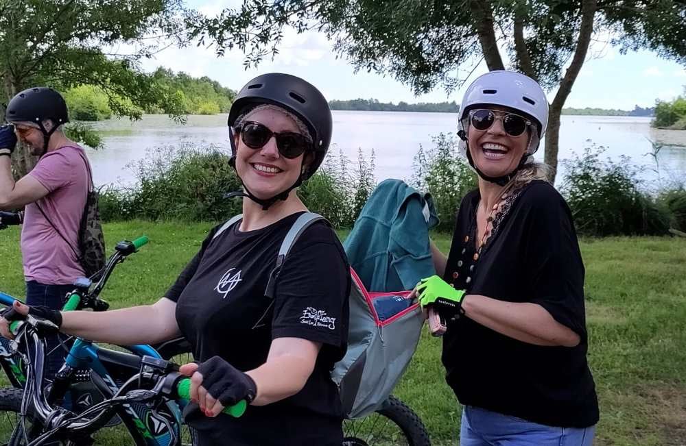 Randonnée en Trottinette Tout-Terrain électrique autour de Nantes