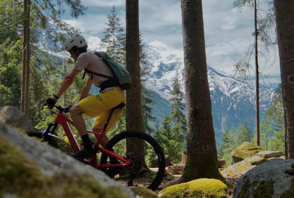 Expérience en VTT électrique à Chamonix