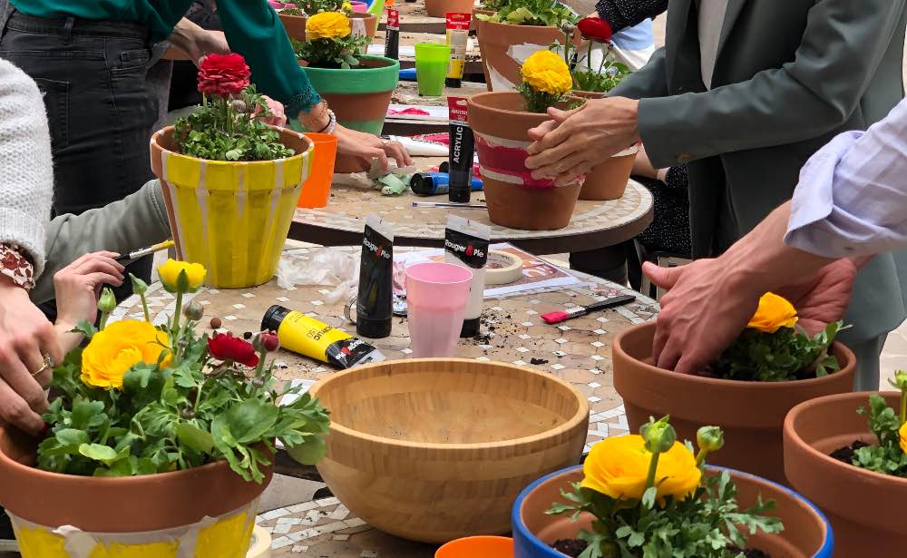 Ateliers autour du végétal dans toute la France - Team Building
