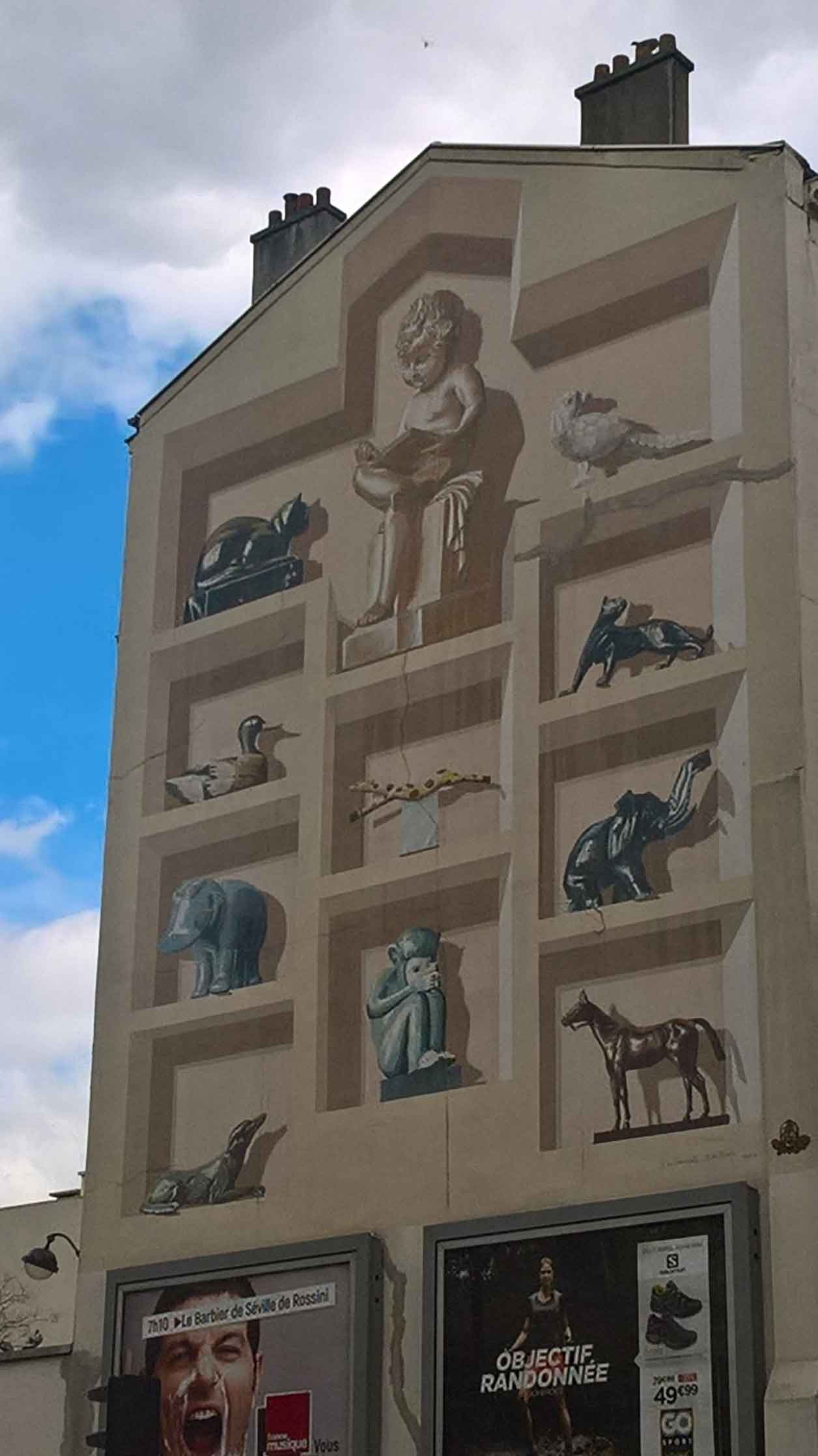 Jeu de piste - Rue Mademoiselle à Paris 15