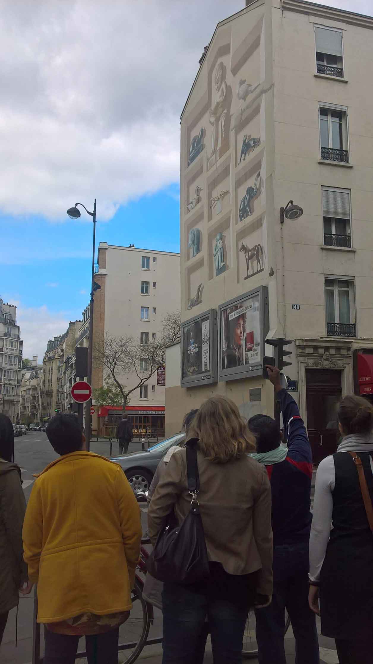 Jeu de piste - Rue Mademoiselle à Paris 15