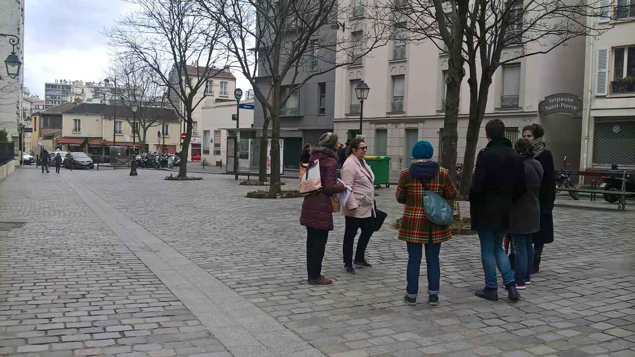 Jeu de piste engagé Paris 20 - Quartier Buzenval