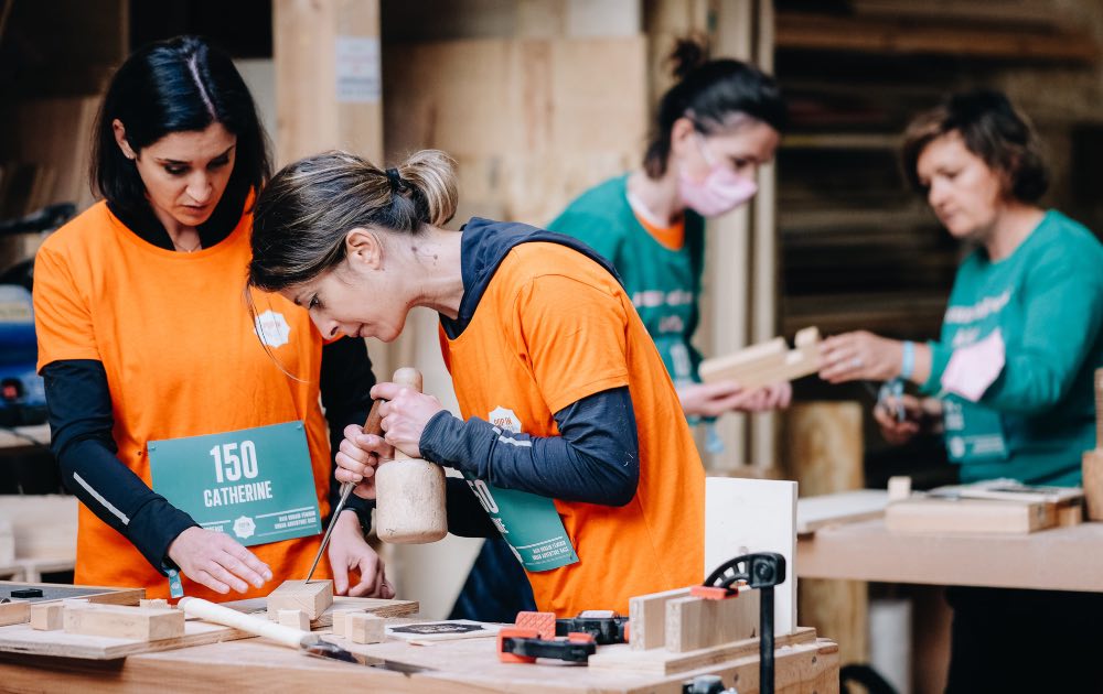 Atelier Fabrication d'objets en bois pour un TeamBuilding à Bordeaux