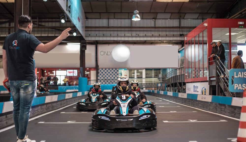 Karting indoor à Budapest