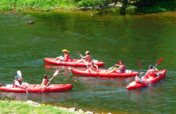 Randonnée et location canoé kayak sur l'Hérault proche de Montpellier