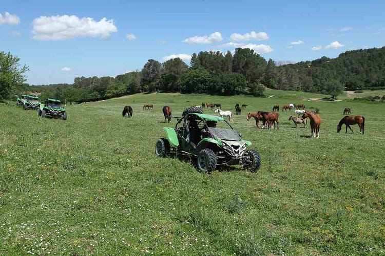 Randonnée Buggy entre Aix en provence et Marseille