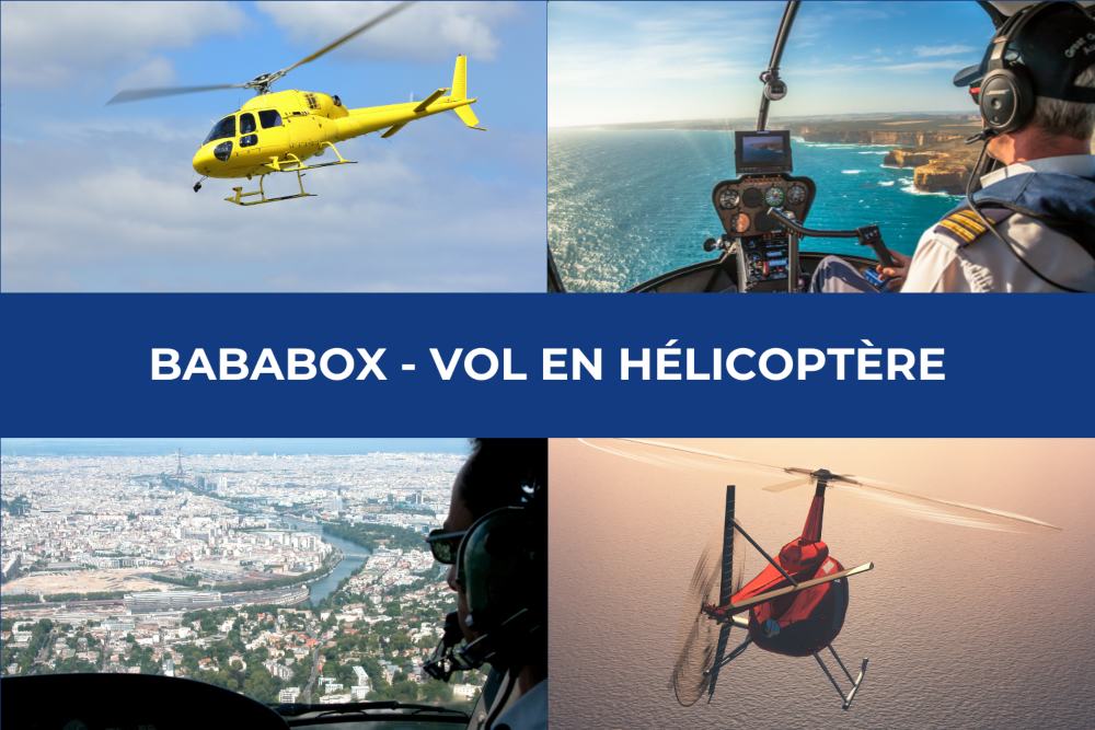 Bababox - Vol en hélicoptère