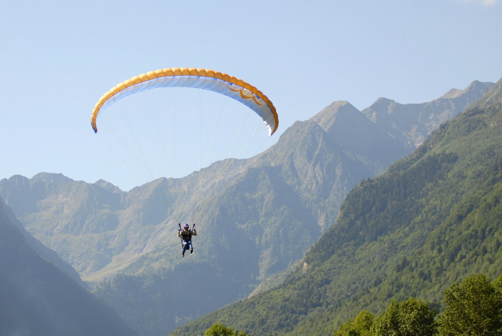 Bababox - Vol en parapente