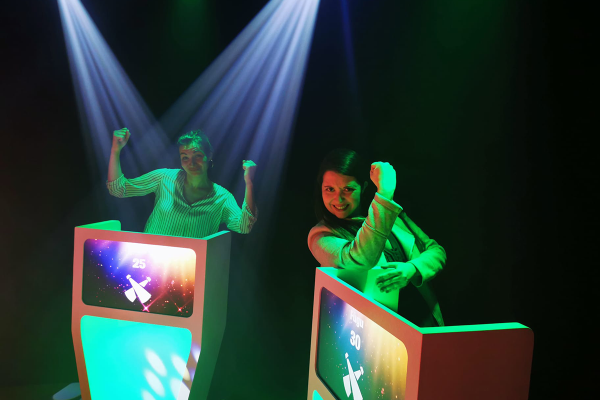 Salle de Quiz sur un plateau de télévision à Rennes