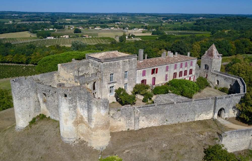 Visite en ULM des châteaux de l'entre deux mers près de Bordeaux