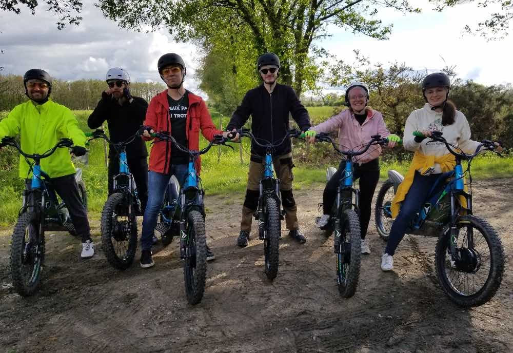 Randonnée en Trottinette Tout-Terrain électrique autour de Nantes