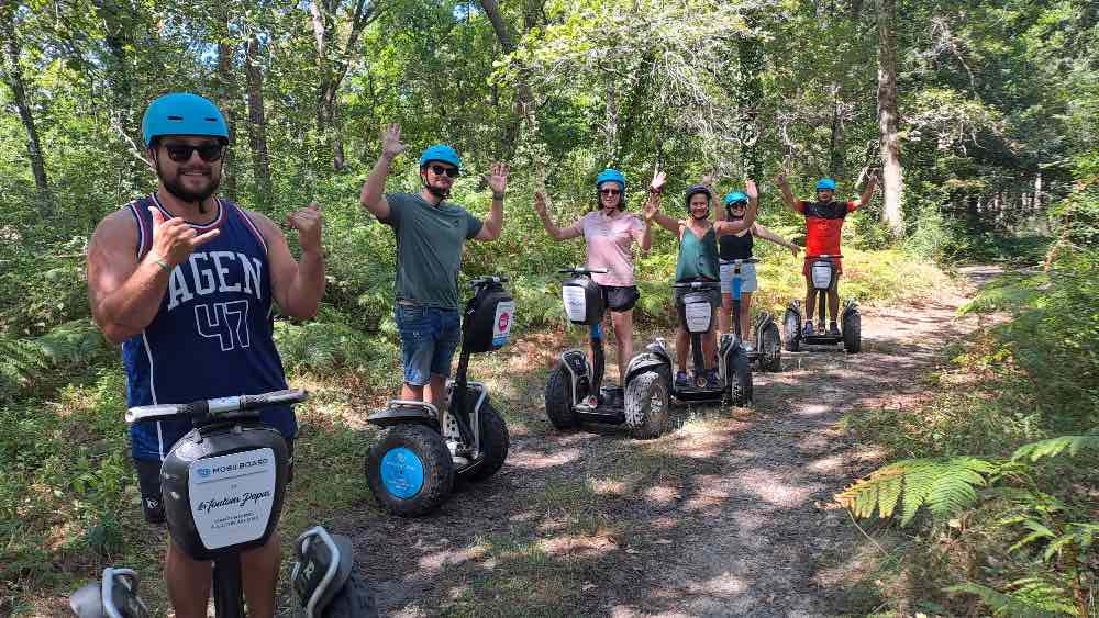 Balade guidée en Segway à Casteljaloux