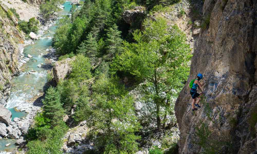 Via Ferrata près d'Embrun