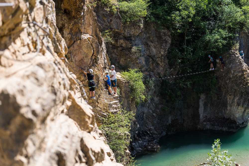 Via Ferrata près d'Embrun