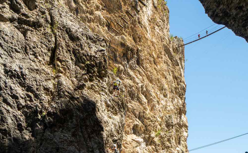 Via Ferrata près d'Embrun