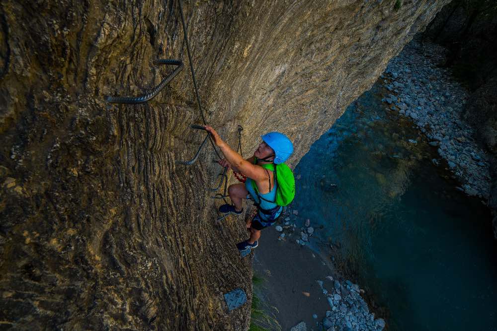Via Ferrata près d'Embrun