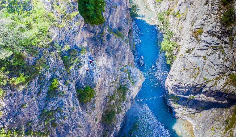 Via Ferrata près d'Embrun