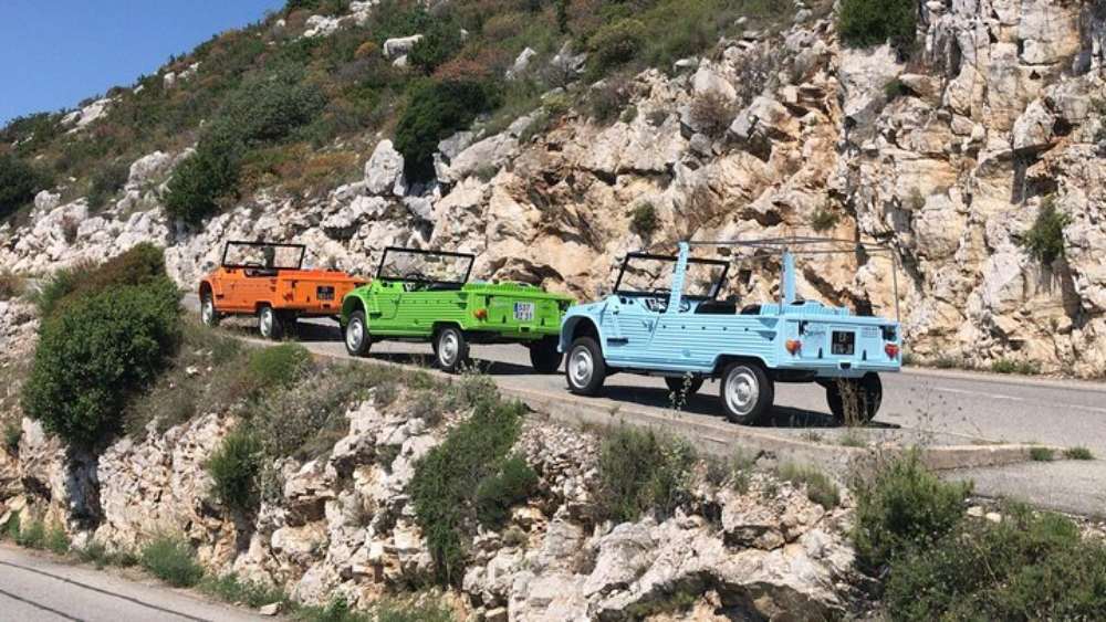 Visite et tour guidé en Mehari à Nice 
