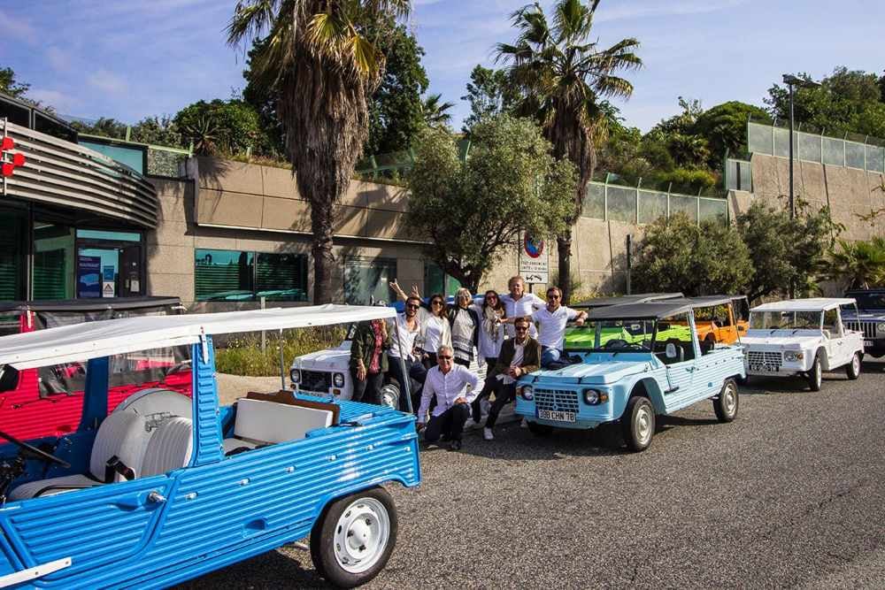 Visite et tour guidé en Mehari à Nice 