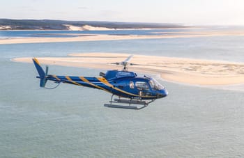 Vol d'initiation en hélicoptère à Biscarrosse