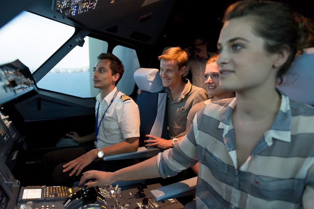 Simulateur de vol avion - Airbus A320 à Orly près de Paris - Teambuilding 