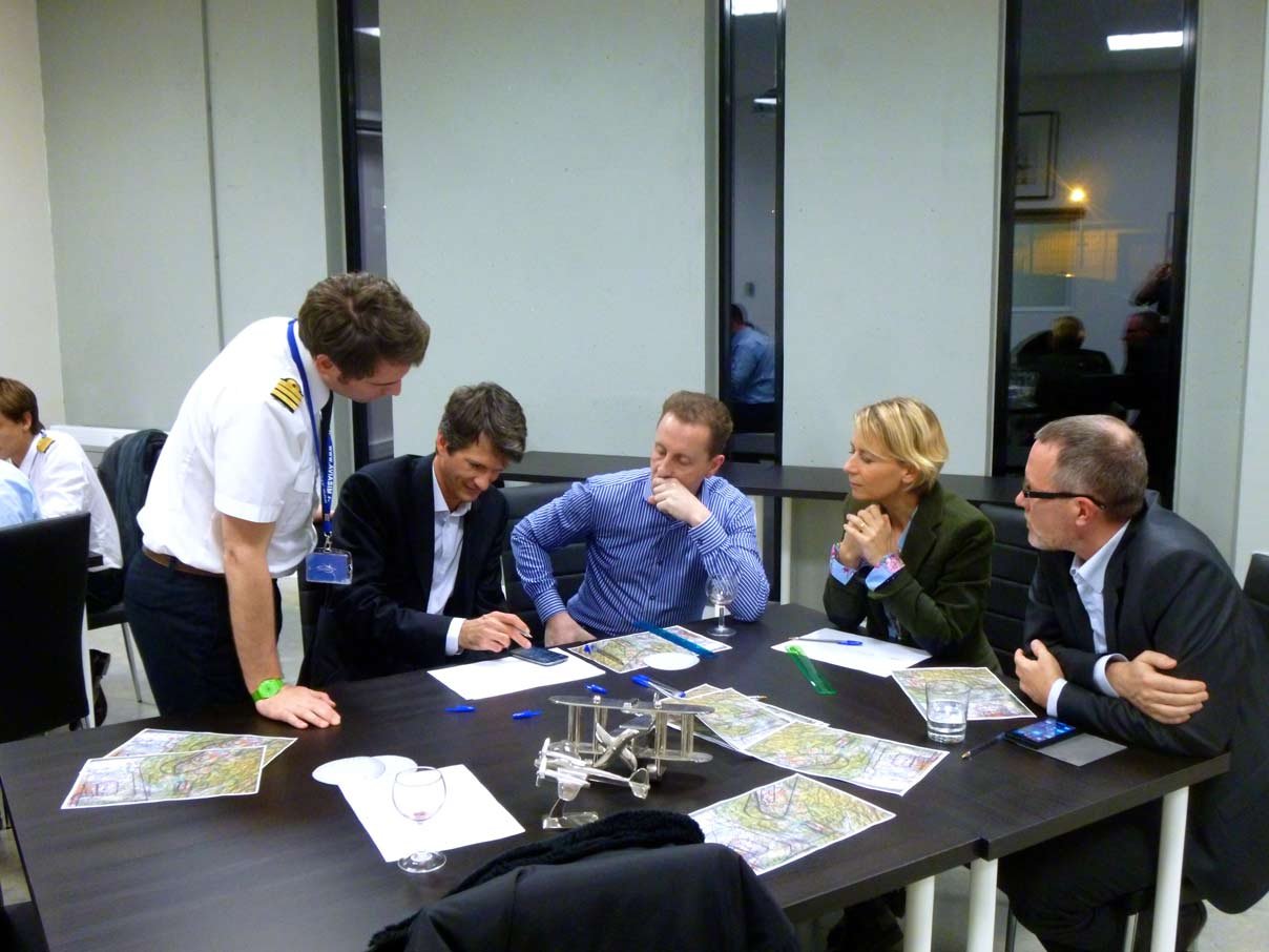 Simulateur de vol en avion Airbus A320 à Orly près de Paris