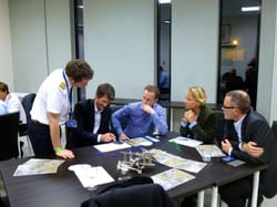 Simulateur de vol en avion Airbus A320 à Orly près de Paris