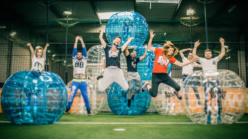 Bubble Foot à Isle sur la Sorgue - Foot dans les bulles 