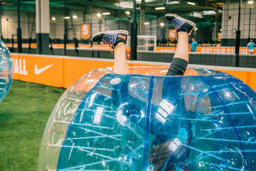 Bubble Foot à Isle sur la Sorgue - Foot dans les bulles 