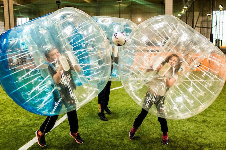 Bubble Foot à Isle sur la Sorgue - Foot dans les bulles 