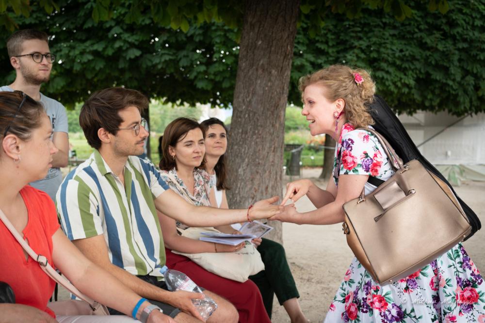 Visite-enquête dans le jardin des Tuileries - Paris 1 