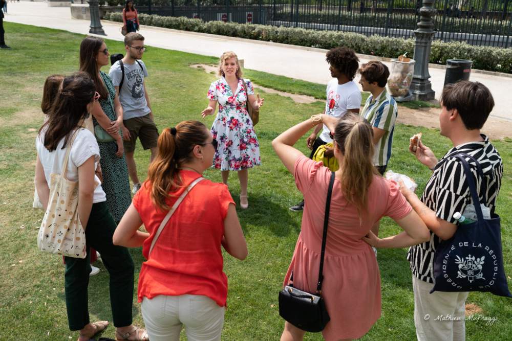 Visite-enquête dans le jardin des Tuileries - Paris 1 