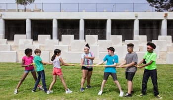 Olympiade animation d'anniversaire enfant à Paris - Funcamp