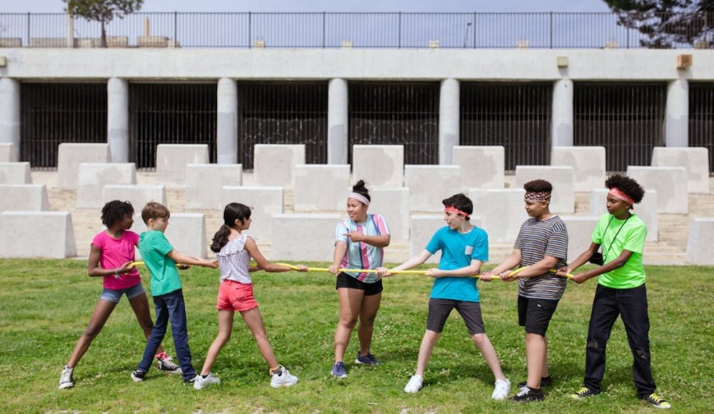  Olympiade animation d'anniversaire enfant à Rennes - Funcamp 